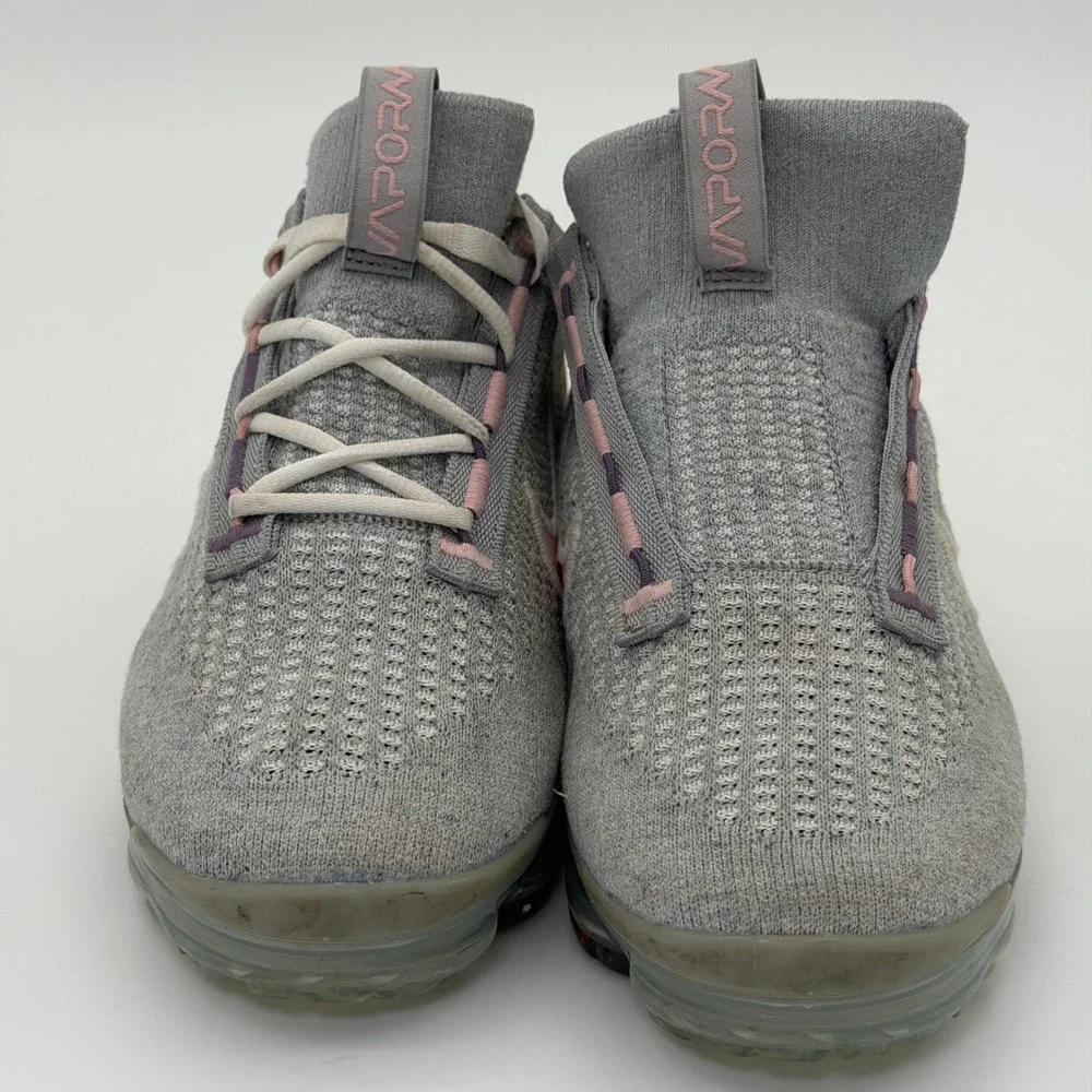 Nike Air VaporMax 2021 FK Kids Grey Pink Purple‎ Sneakers DB1550-007 Size 5.5Y